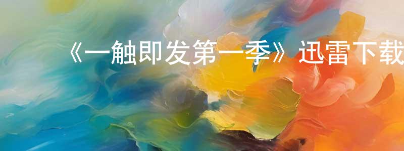 陈善玉发布《一触即发第一季》迅雷下载/在线观看-犯罪历史-美剧天堂